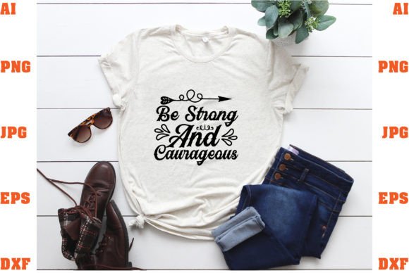 Be Strong and Courageous: A Designer's Review for Embroidery
