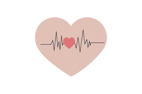 Heartbeat - Sticker: A Designer's Take on Medical Embroidery