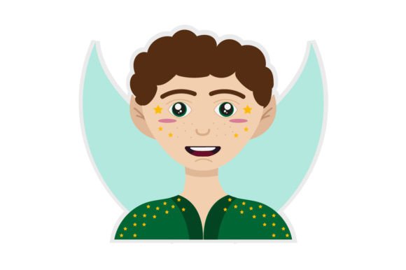 Little Boy Fairy - Sticker: A Designer's Review for Embroidery