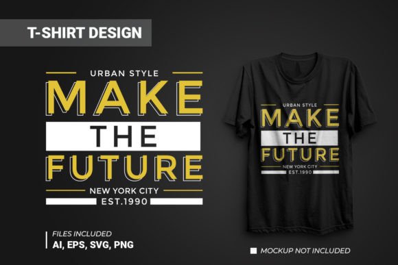 Review: Make the Future Vector T-shirt Design for Embroidery