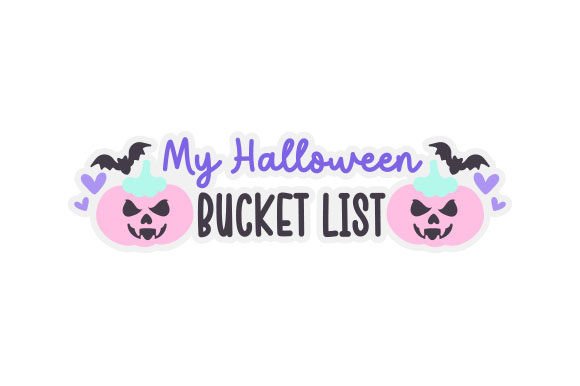 Review: My Halloween Bucket List Sticker for Embroidery