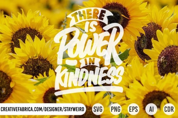 Review: THERE is POWER in KINDNESS for Embroidery