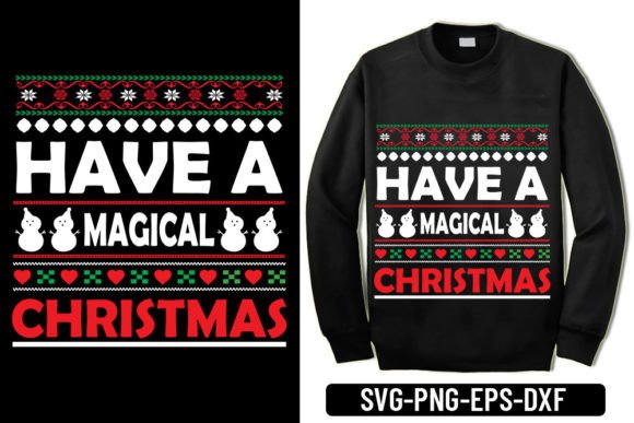 Review: Ugly Sweater - Have a Magical Christmas Design